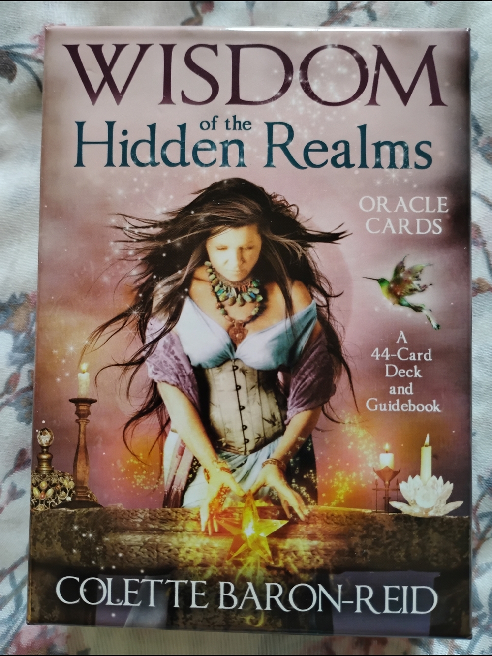 Wisdom of the Hidden Realms Oracle Cards by Colette Baron-Reid, 44 Card Deck